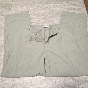 MNG women’s pale green trousers size 10
